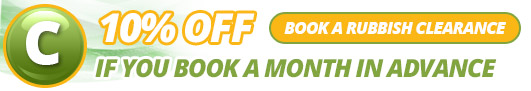 Beckenham London customers rubbish removal service offer book a month in advance